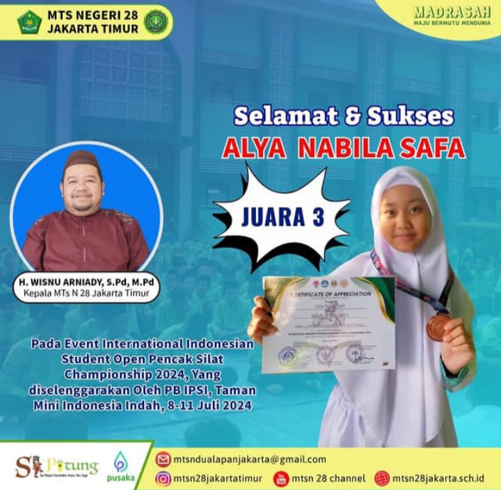 JUARA 3 PENCAK SILAT CHAMPIONSHIP 2024